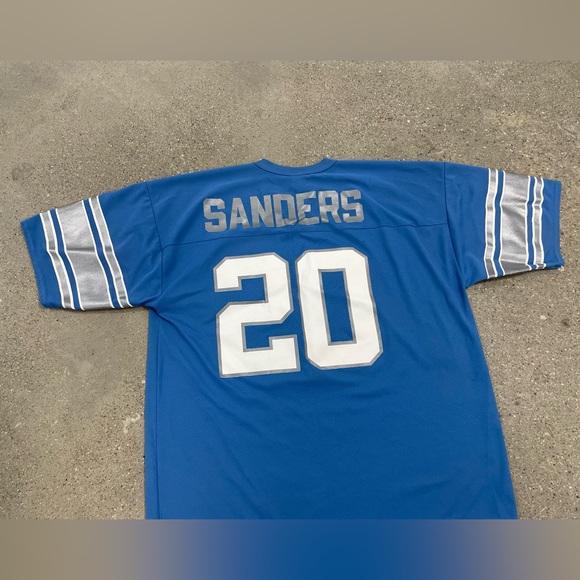 Vintage Barry Sanders Logo 7 Jersey size XL - Picture 7 of 8